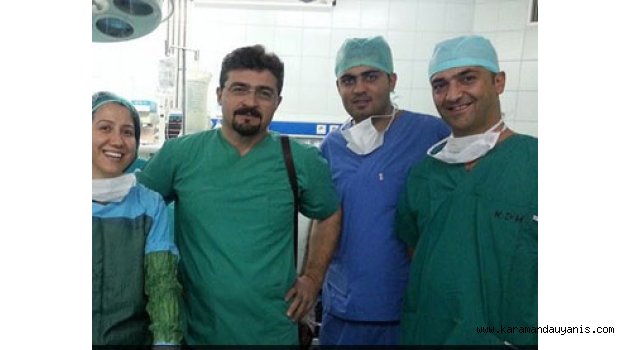 ÖZEL HASTANE’DE GÖREVİNE BAŞLADI