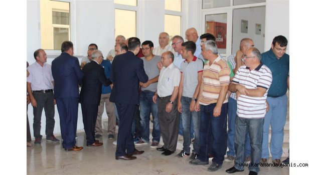 ÖZEL İDARE PERSONELİ BAYRAMLAŞTI