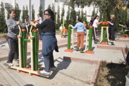 Parklar’da Yenileme Çalışmaları