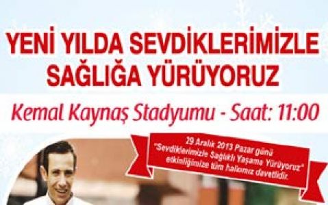 Pazar Günü Sağlıkta Yürüyoruz
