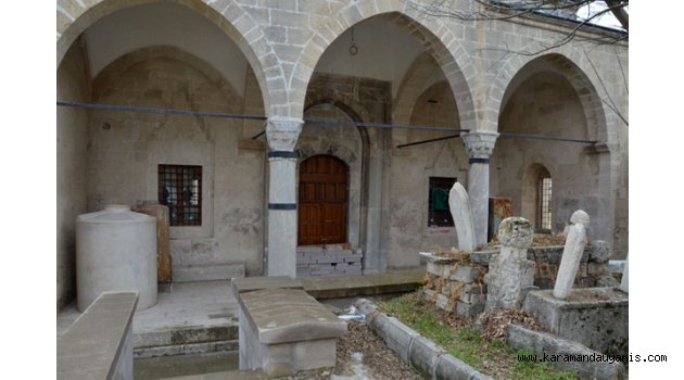 PİR AHMET EFENDİ CAMİSİ'NDE RESTORASYON ÇALIŞMASI BAŞLATILIYOR