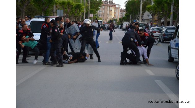 PLAY-OUT MAÇI SONRASI KAVGA ÇIKTI