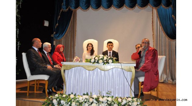 POLİS MEMURLARININ NİKAH ŞAHİTLERİ OLDULAR