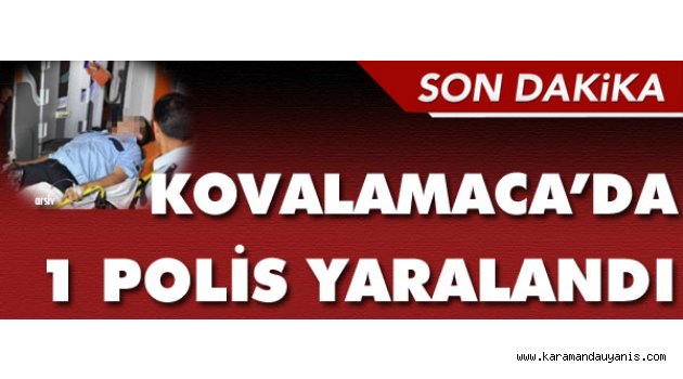POLİS MEMURU VURULDU