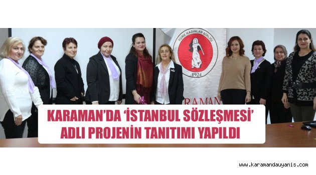 Projenin tanıtımı yapıldı