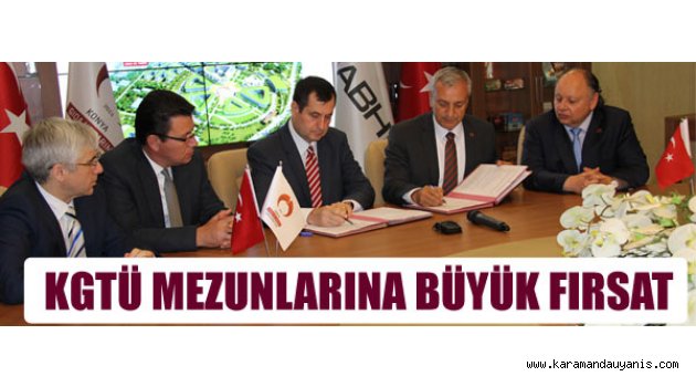 PROTOKOL İMZALANDI
