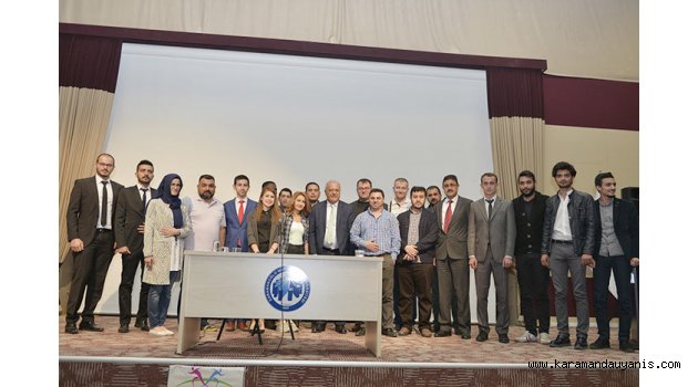 RAMAZAN KURTOĞLU KMÜ’DE ÖĞRENCİLERLE BULUŞTU