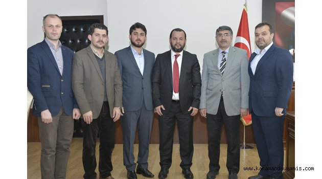 REKTÖR AKGÜL TEBRİKLERİ KABUL ETTİ