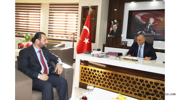 REKTÖR'DEN BAŞKAN'A İADE İ ZİYARET
