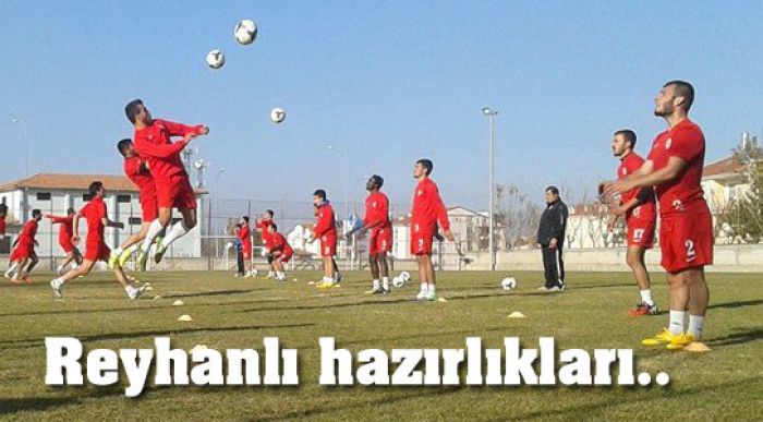 Reyhanlı Belediye Maçına Hazırlanıyor