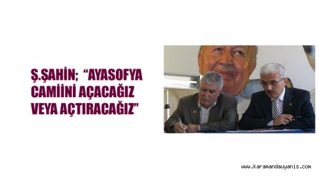 Saadet Partisinden açıklama