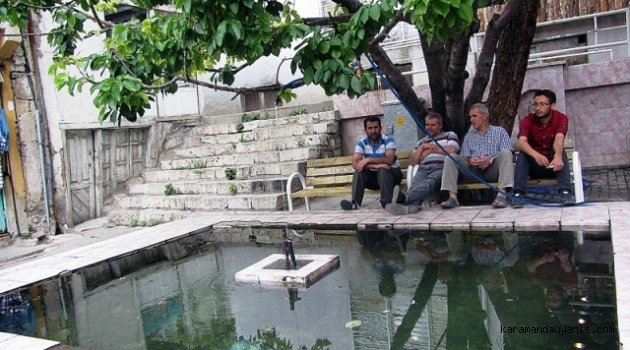 ŞADIRVAN SOKAK’TAKİ HAVUZ YENİDEN YAPILIYOR