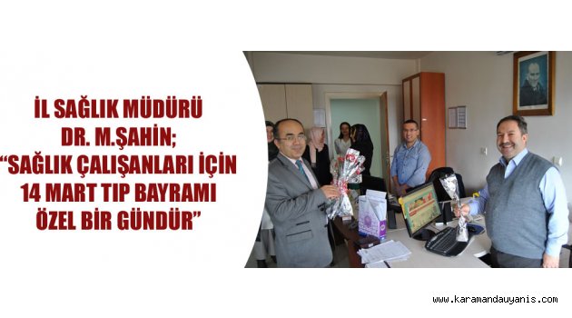 SAĞLIK ÇALIŞANLARI ZİYARET EDİLDİ