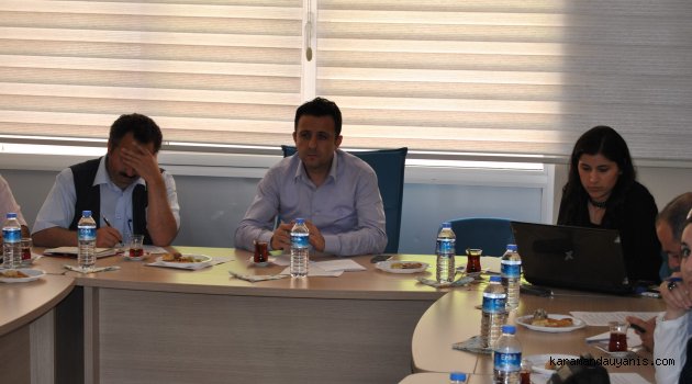 SAĞLIK KURUMLARI MAYIS AYI İSTİŞARE TOPLANTISI ERMENEK'TE YAPILDI‏