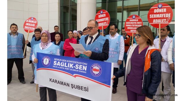 SAĞLIK SEN DÖNER SERMAYE BÜTÇESİNDE ACİL ÖNLEM İSTEDİ