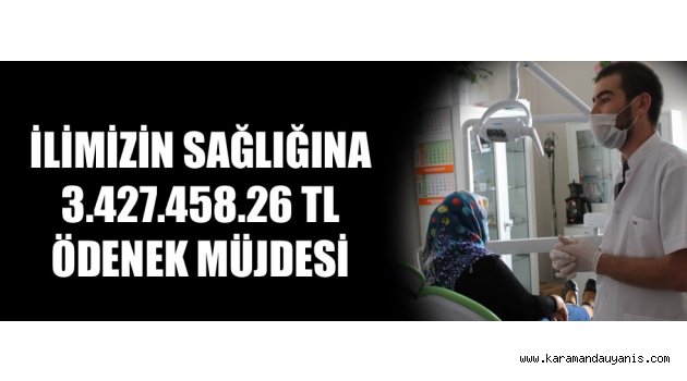 SAĞLIK YATIRIMLARI..