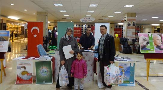 Sağlıklı Yaşam Standı Açıldı 
