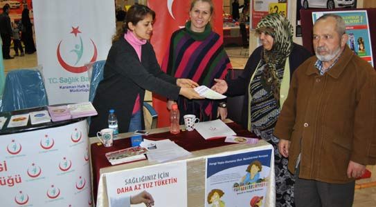 Sağlıklı Yaşam Standı İlgi Gördü