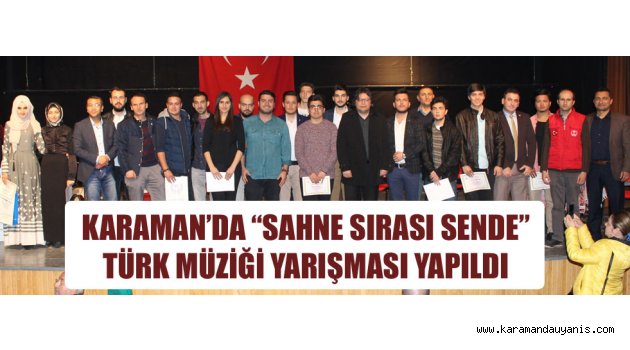 Sahne Sırası Sende