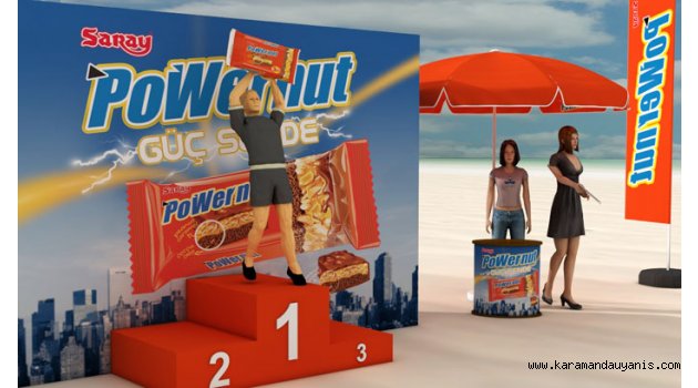 SARAY’DAN ‘POWERNUT’ ETKİNLİKLERİ