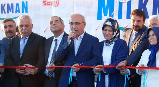 Saray, Milkman Süt Tesisleri Hizmete Açıldı