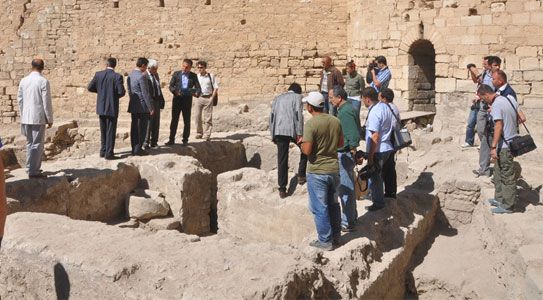 Saray Yaşam Kalıntıları Bulundu