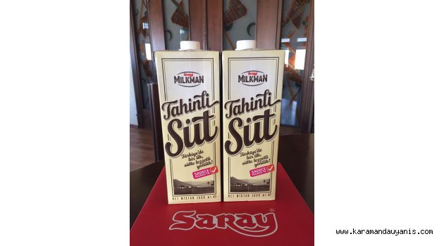 SARAY'DAN TÜRKİYE'DE BİR İLK: TAHINLI SÜT