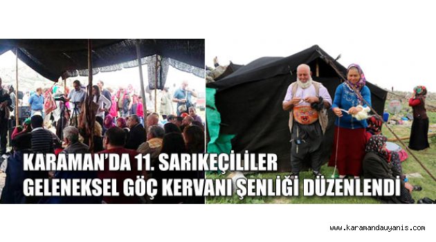 Sarıkeçili yörükleri..