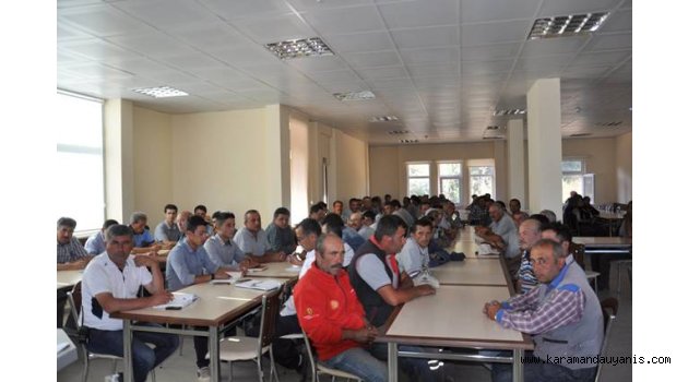 SARIVELİLER’DE İŞ GÜVENLİĞİ ELE ALINDI