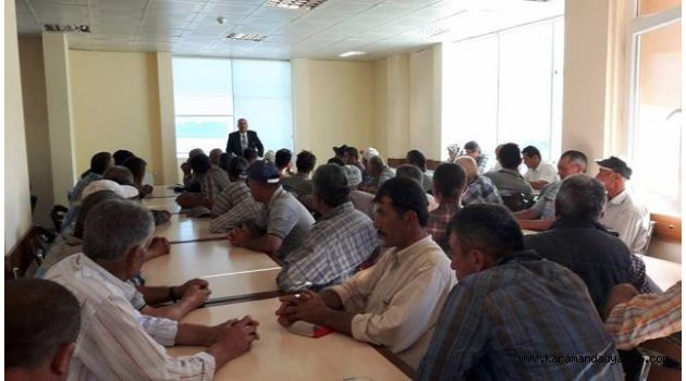 SARIVELİLER’DE İSTİŞARE TOPLANTISI