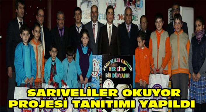 Sarıveliler Okuyor Projesi Tanıtımı Yapıldı