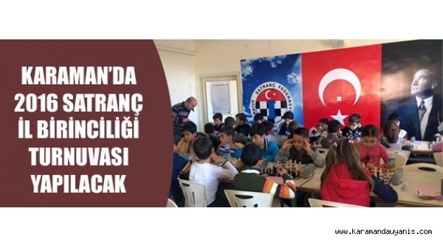 SATRANÇ TURNUVALARI