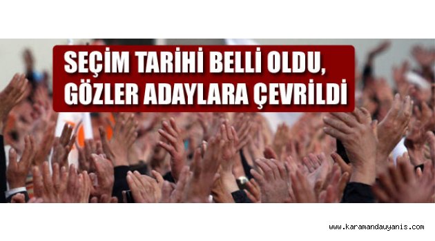 SEÇİM TAKVİMİ