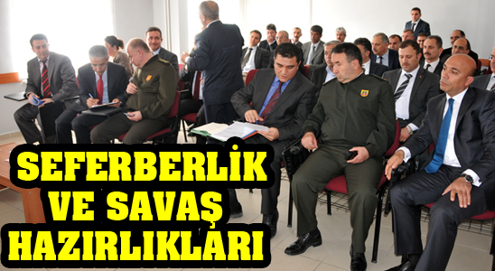 Seferberlik Ve Savaş Hazırlıkları Koordinasyon Kurulu Toplandı