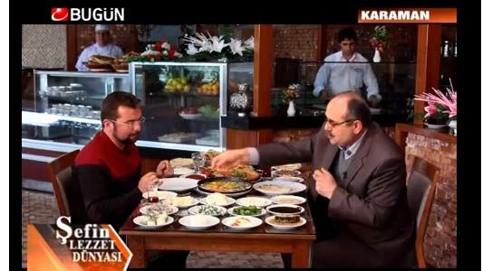 “şef'in Lezzet Dünyası” Karaman'a Uğradı