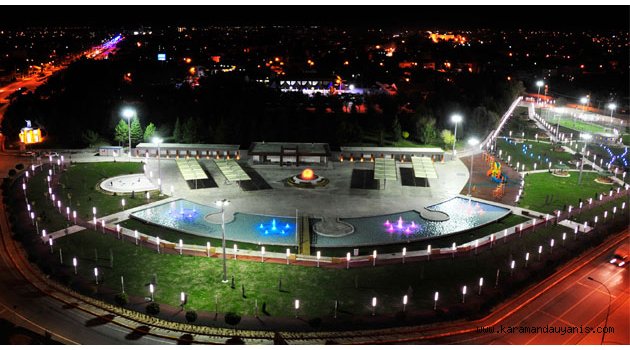 ŞEHİR GİRİŞİNE PRESTİJLİ PARK