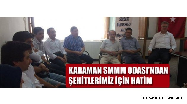 ŞEHİTLERİMİZ İÇİN HATİM
