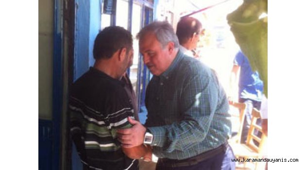 ŞEKER AYRANCI HALKIYLA BULUŞTU