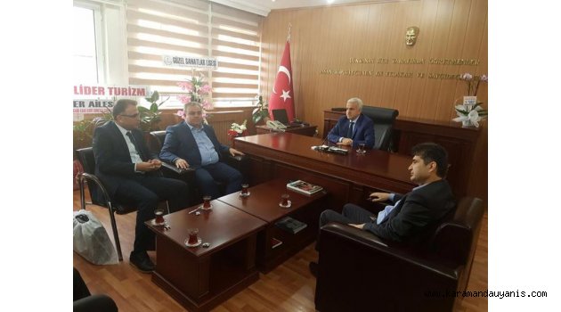 ŞEKER’DEN HAYIRLI OLSUN ZİYARETİ