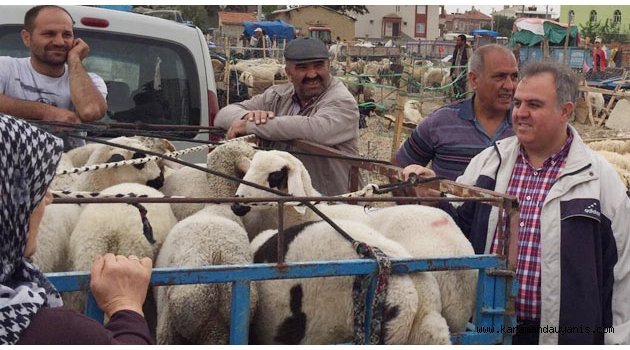 ŞEKER, KURBAN PAZARLARINI ZİYARET ETTİ
