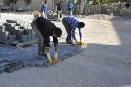 Seki Çeşme'de Alt Yapı Çalışmaları