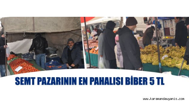 SEMT PAZARINDA FİYATLAR