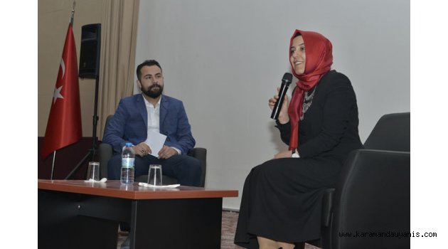 SENARİST ÖĞRENCİLERLE BULUŞTU