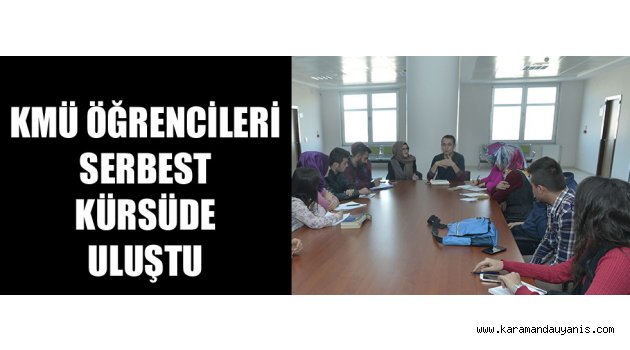 Serbest Kürsü etkinliği..