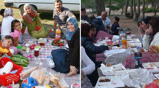 Sıcaklar Mesire Alanlarını Doldurdu