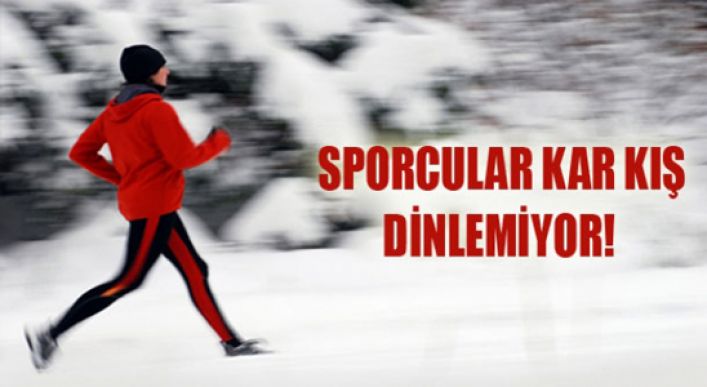 Soğuk Havaya Aldırış Etmiyor