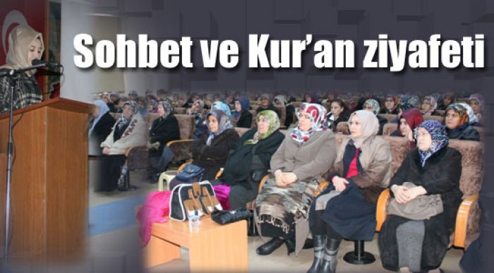 Sohbet Ve Kur’an Tilavetinde Buluştu