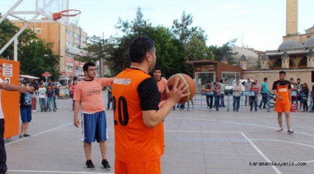 SOKAK BASKETBOLU MÜSABAKALARI YAPILDI