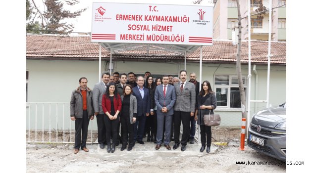 SOSYAL HİZMET MERKEZİNE ZİYARET