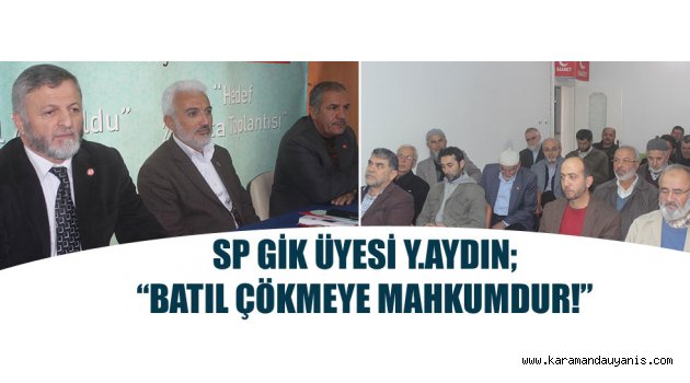 SP İL DİVAN TOPLANTISI..